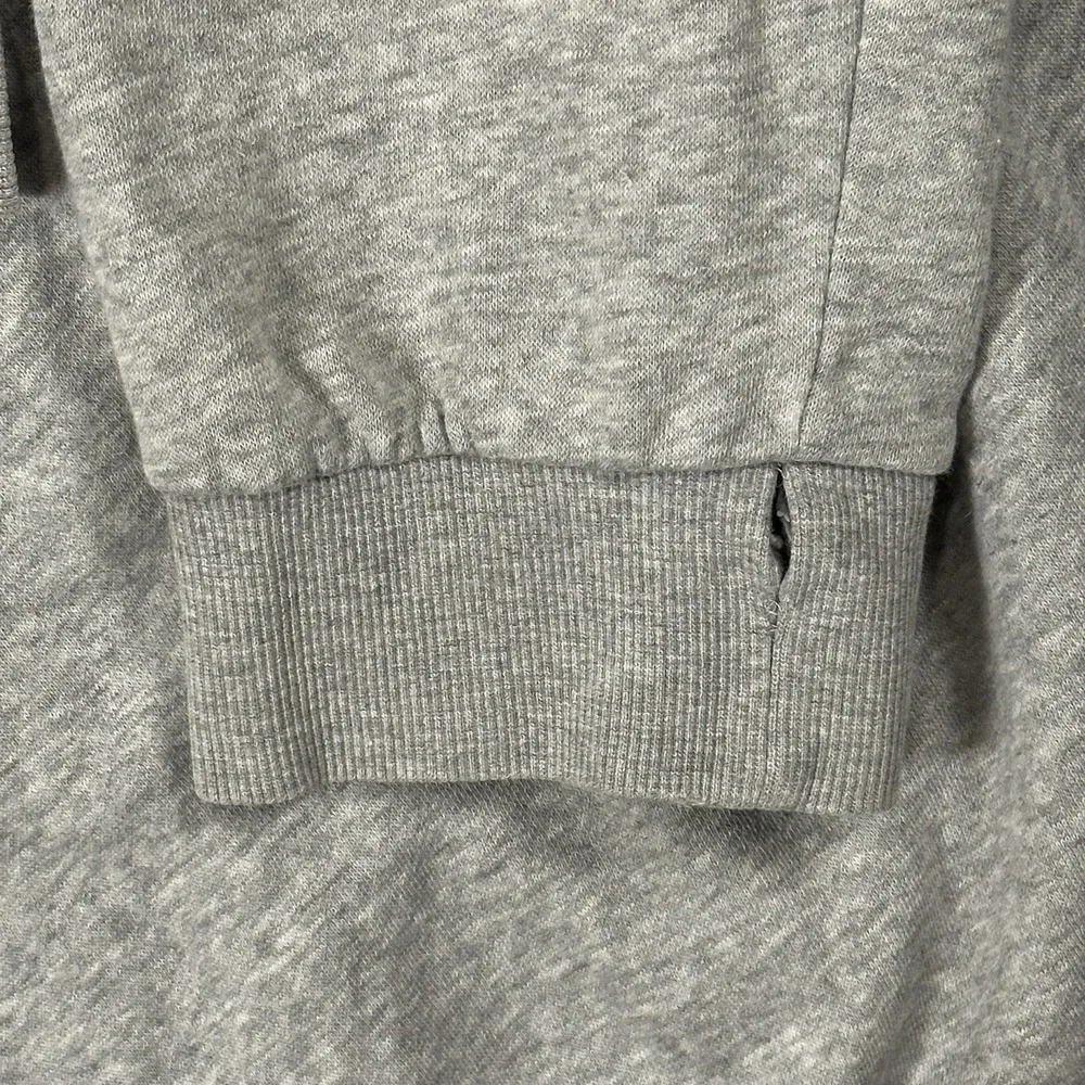 Adidas Three Stripes Sweatshirt Men's XL Gray Crewneck Sleeve Graphic Logo
